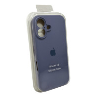 Чохол для смартфона Silicone Full Case AA Camera Protect for Apple iPhone 16 28,Lavender Grey (Колір Lavender Grey) - фото № 2