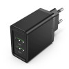 Зарядний пристрій Vention Two-Port USB(A+A) Wall Charger (18W/18W) EU-Plug Black (FBAB0-EU) - зображення 3