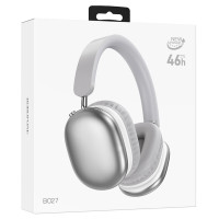 Бездротові навушники BOROFONE BO27 Rhyme BT headphones Silver (Цвет Silver) - фото № 4