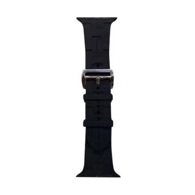 Ремінець для годинника Apple Watch Hermès 42/44/45/49mm 2.Black (Hermes42-2.Black) - изображение 1
