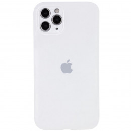 Чохол для смартфона Silicone Full Case AA Camera Protect for Apple iPhone 11 Pro Max кругл 8,White