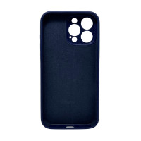 Чохол для смартфона Silicone Full Case AA Camera Protect for Apple iPhone 16 Pro Max 55,Mid Black (Цвет Mid-Black) - фото № 3