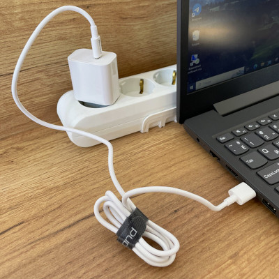 Кабель Mibrand MI-12 Сильноточная зарядная линия USB для Type-C 5А 1м Белый (MIDC/12TW) - изображение 5