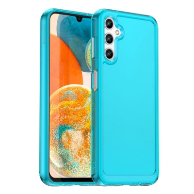 Чохол для смартфона Cosmic Clear Color 2 mm for Samsung Galaxy A14 5G Transparent Blue (ClearColorA14TrBlue) - изображение 1
