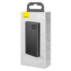 Зовнішній акумулятор Baseus Adaman Metal Digital Display Quick Charge Power Bank 20000mAh22.5W Black - изображение 8