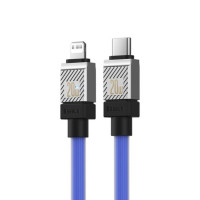 Кабель Baseus CoolPlay Series Fast Charging Cable Type-C to iP 20W 2m Blue (Колір Синий) - фото № 4