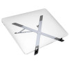 Підставка для ноутбука HOCO HD9 Action metal folding notebook holder Metal gray (Metal Gray)- № 5