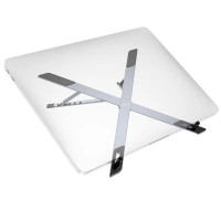 Підставка для ноутбука HOCO HD9 Action metal folding notebook holder Metal gray (Цвет Metal Gray) - фото № 5