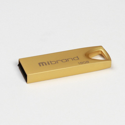 Flash Mibrand USB 2.0 Taipan 16Gb Gold - зображення 1