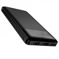 Зовнішній акумулятор HOCO J72 Easy travel power bank(10000mAh) Black (Цвет Черный) - фото № 2