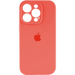 Чохол для смартфона Silicone Full Case AA Camera Protect for Apple iPhone 15 Pro Max 18,Peach