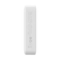 Зовнішній акумулятор Baseus Magnetic Mini Wireless Fast Charge Power Bank 20000mAh 20W White  - фото № 4