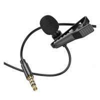 Бездротова мікрофонна система BOROFONE BFK11 Elegant lavalier microphone 3.5mm Black (Колір 7073) - фото № 3