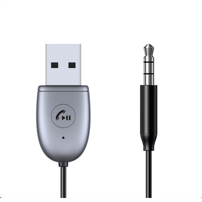 Аудиокабель CHAROME A8 BT Receiver Audio Cable Черный (6974324910274) - изображение 1