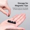 Футляр для зберігання Vention 3-slot Magnetic Connector Storage Case Black (KBUB0) (Black)- № 4
