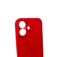 Чохол для смартфона Silicone Full Case AA Camera Protect for Apple iPhone 16 43,Berry Red (Колір Berry-Red) - фото № 5