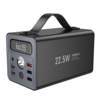 Зовнішній акумулятор HOCO J138 Distant 22.5W+PD20W+DC12V multi-function power bank (60000mAh) Black (Колір 7073), Атикул k57983 |  купить на VILKI.NET - фото № 1