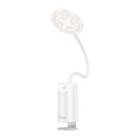 Світильник HOCO HX10 Clip table lamp White