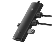 USB-хаб Baseus Lite Series 4-Port USB-A HUB Adapter (USB-A to USB 3.0*4) 25cm Black (Колір Черный) - фото № 2