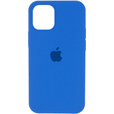 Чохол для смартфона Silicone Full Case AA Open Cam for Apple iPhone 12 Pro 3,Royal Blue - изображение 1