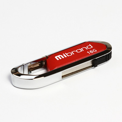 Flash Mibrand USB 2.0 Aligator 16Gb Dark Red - изображение 1