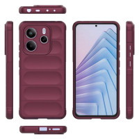 Чохол для смартфона Cosmic Magic Shield for Xiaomi Redmi Note 14 4G EU Plum (Цвет Plum) - фото № 2