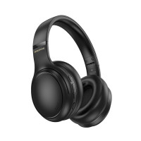 Бездротові навушники BOROFONE BO29 Plus Alegre active noise Reduction BT headphones Black (Цвет 7073) - фото № 4