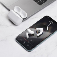 Бездротові навушники HOCO EW05 Plus Active noise cancelling true wireless BT headset White (Колір 7068) - фото № 4