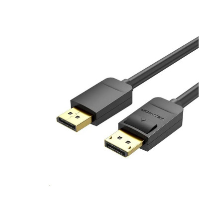 Кабель Vention DisplayPort  4К Cable 1M Black (HACBF) - изображение 1