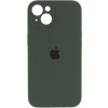 Чохол для смартфона Silicone Full Case AA Camera Protect for Apple iPhone 14 40,Atrovirens (FullAAi14-40)