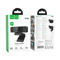 ВЕБ-камера HOCO D100 Computer camera Black (Цвет Black) - фото № 2