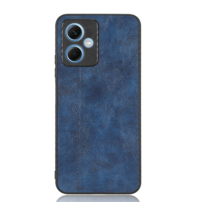 Чохол для смартфона Cosmiс Leather Case for Poco X5 5G Blue (CoLeathPocoX5Blue) - зображення 1