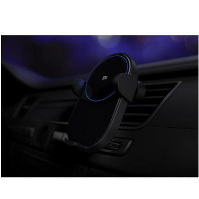 Автомобільний зарядний пристрій Xiaomi Mi Qi Car Wireless Charger 20w Black - зображення 6