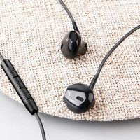 Навушники Baseus Encok H06 lateral in-ear Wire Earphone Black 3.5 mini-jack (Колір Черный) - фото № 5
