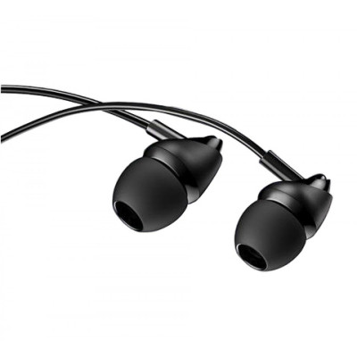 Навушники Usams EP-39 In-ear Plastic Earphone 1.2M  Black (HSEP3901) - зображення 1