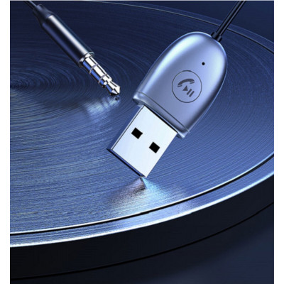 Аудіокабель CHAROME A8 BT Receiver Audio Cable Black (6974324910274) - зображення 2