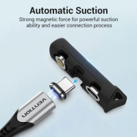 Футляр для зберігання Vention 3-slot Magnetic Connector Storage Case Black (KBUB0) (Колір Black) - фото № 3