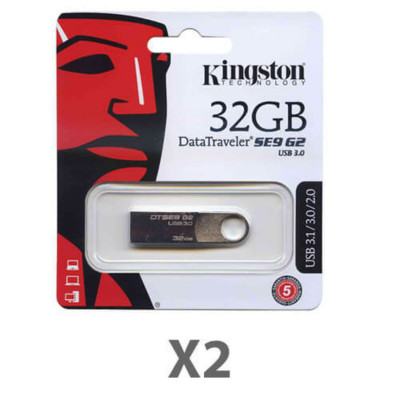 Flash Kingston USB 3.0 DT SE9 G2 32Gb metal - изображение 3