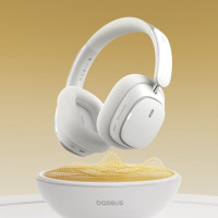Бездротові навушники Baseus Bowie H1 Pro Noise-Cancellation Wireless Headphones Moon White (Колір Moon-White) - фото № 8
