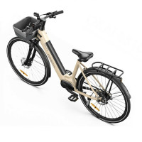 Електровелосипед OKAI EB10 Beige 28', 250(500)W, 14.4Ah, 100km, 25km\h, NFC, App, 29kg (Цвет Beige) - фото № 7