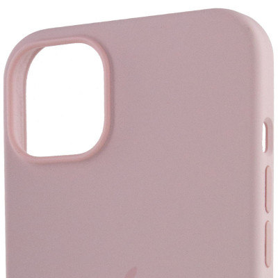 Чохол для смартфона Silicone Full Case AAA MagSafe IC for iPhone 14 Chalk Pink - зображення 4