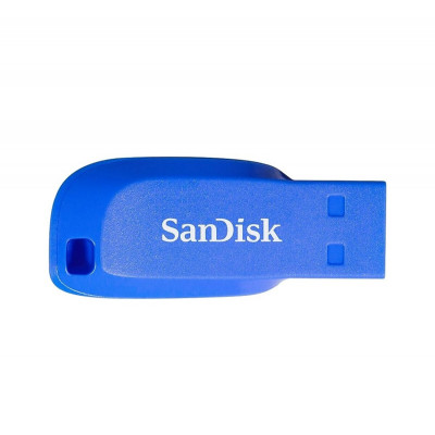 Flash SanDisk USB 2.0 Cruzer Blade 64Gb Electric Blue (SDCZ50C-064G-B35BE) - зображення 1