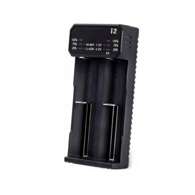 Зарядний пристрій ESSAGER Battery Charger with LED Indicator For 2 LED Black - изображение 2