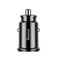 Автомобільний зарядний пристрій Baseus Grain Car Charger 3.1A Black (Колір Черный) - фото № 6
