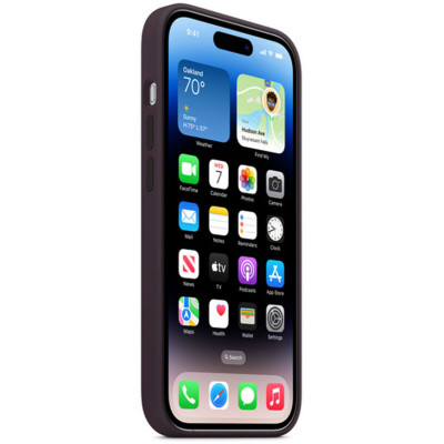 Чохол для смартфона Silicone Full Case AA Open Cam for Apple iPhone 14 Pro Max 22,Dark Purple - изображение 2