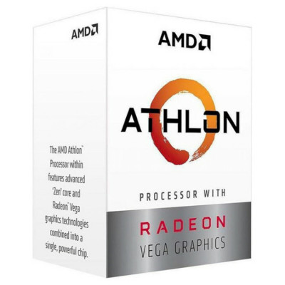 AMD CPU Athlon 200GE 3.2GHz/4MB (YD200GC6FBBOX) AM4 BOX - изображение 2