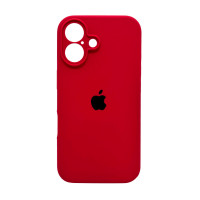 Чохол для смартфона Silicone Full Case AA Camera Protect for Apple iPhone 16 20,China Red (Колір China-Red), Атикул k54178 |  купить на VILKI.NET - фото № 1