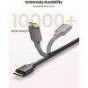 Кабель UGREEN US130 USB 3.0 A Male to Micro USB 3.0 Male Cable 2m (Black)(UGR-10843) (Черный)- № 3