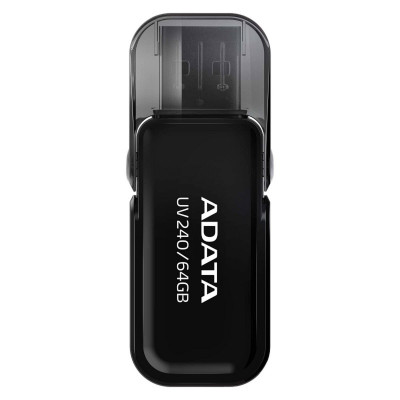 Flash A-DATA USB 2.0 AUV 240 64Gb Black (AUV240-64G-RBK) - зображення 1