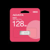 Флеш-накопичувач A-DATA USB 3.2 UR 350 128Gb Silver/Beige (Черный)- № 6
